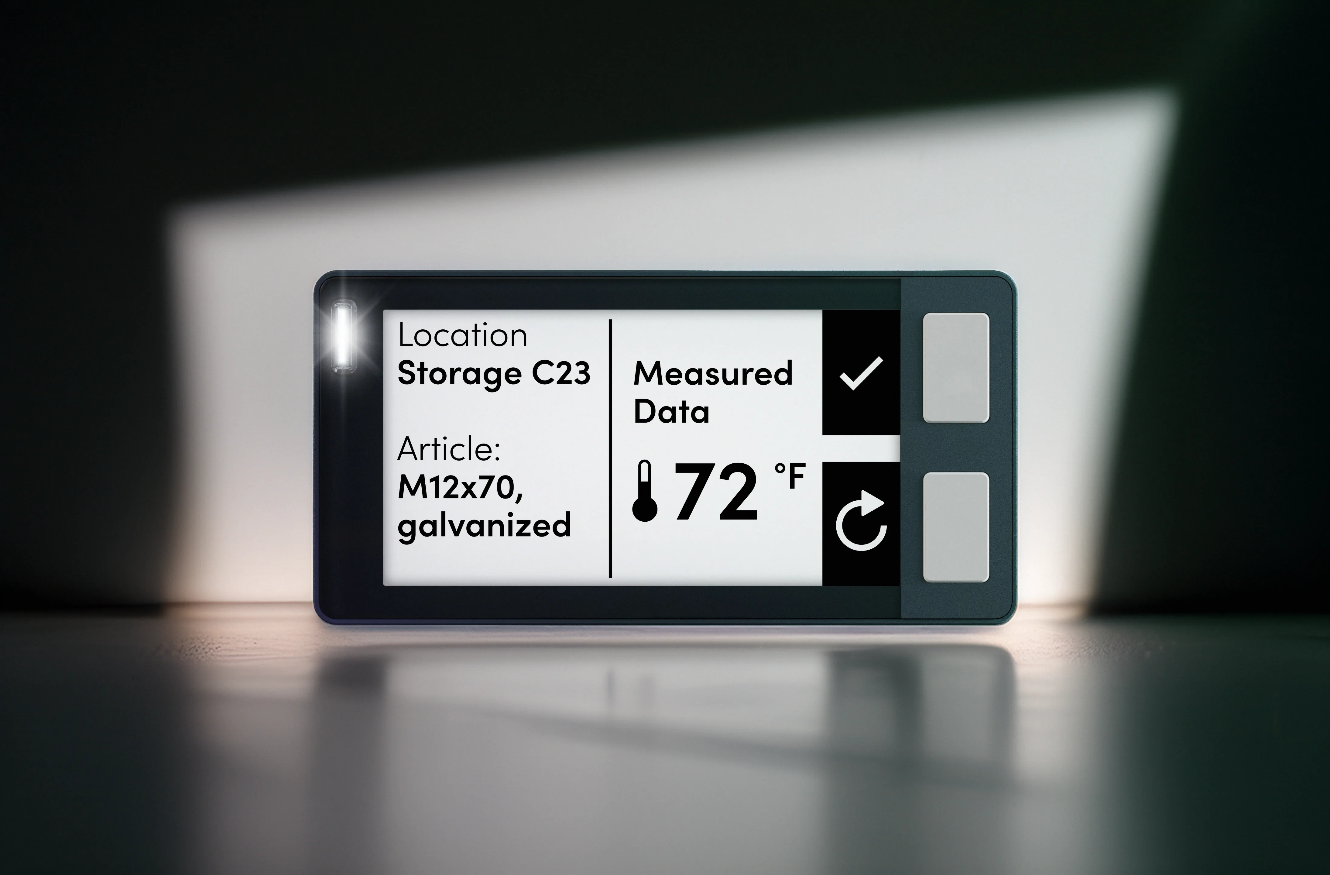 SMAVOO 2.6 Zoll ESL Label